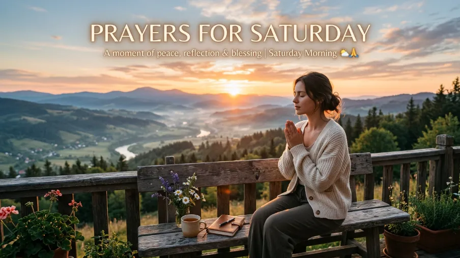 Prayers for Saturday