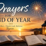 prayers for end of year