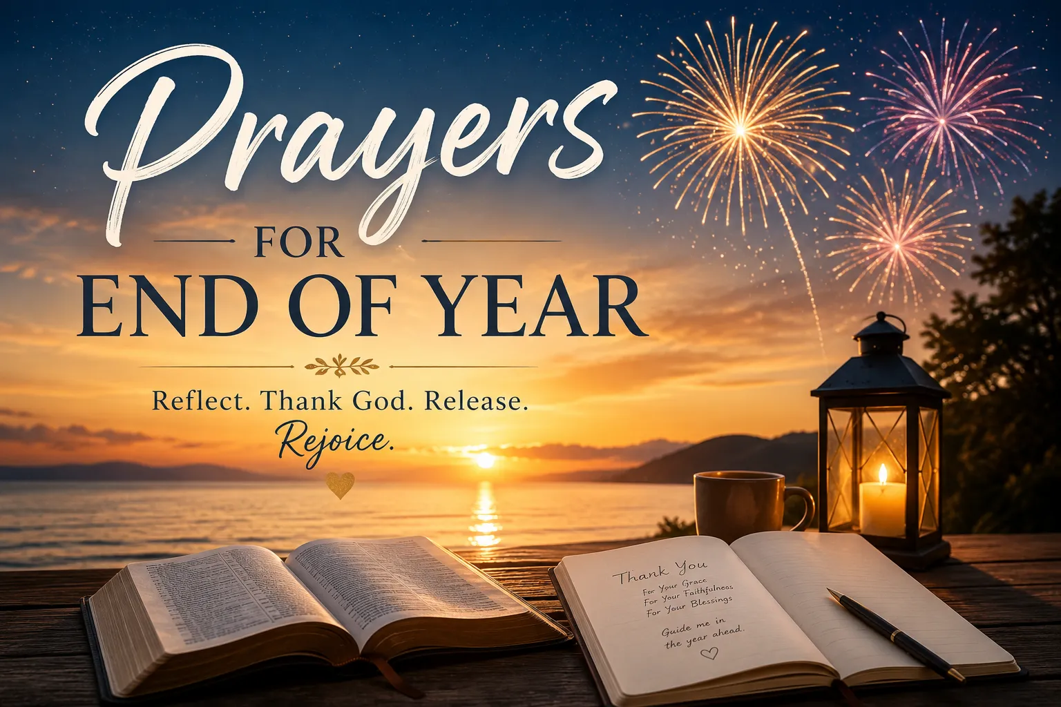 prayers for end of year