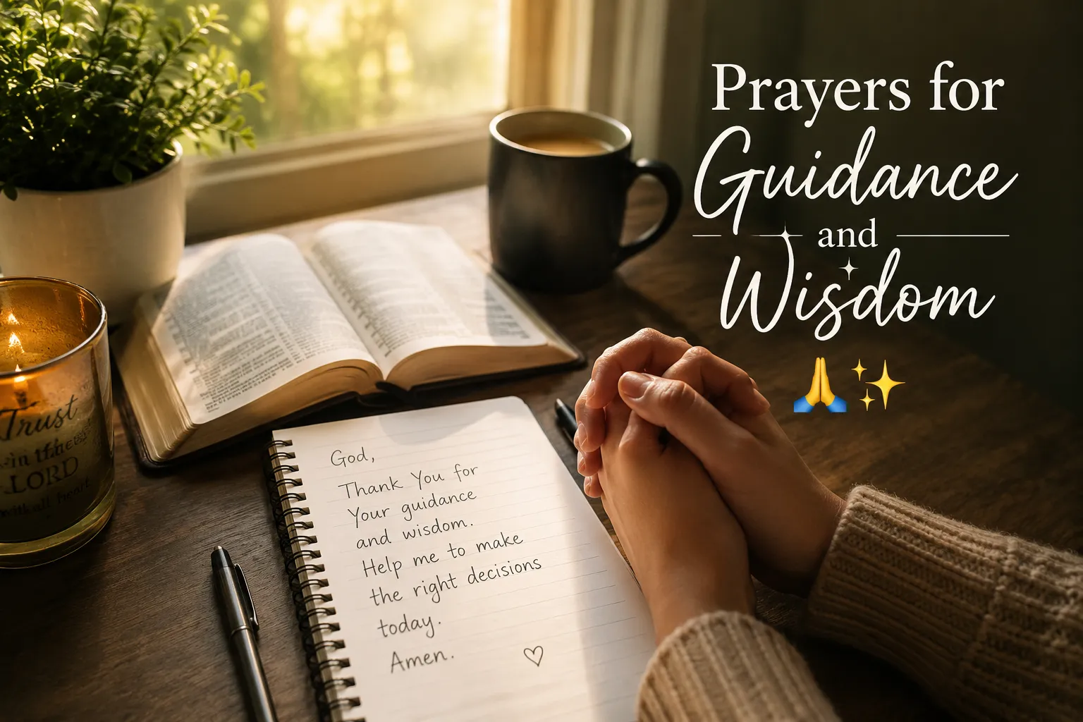 Prayers for Guidance and Wisdom